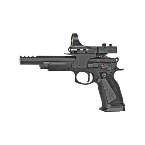 CZ 9mm handgun with sight attachement