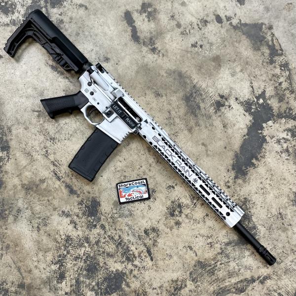 Black Rain Ordinance Fusion Series “White Rain” AR15 Shark Coast Tactical