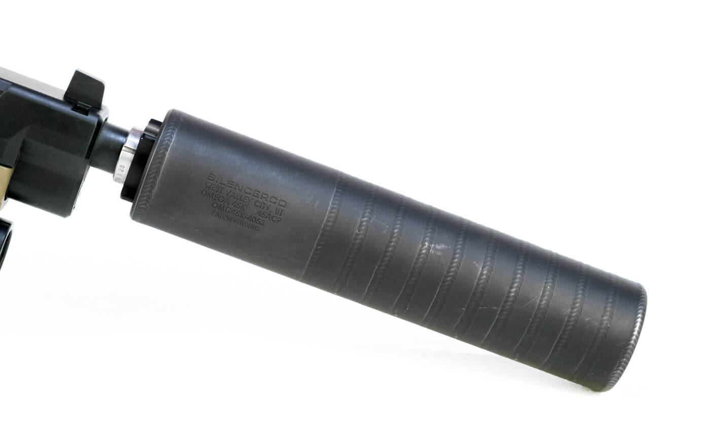 SilencerCo Omega 45K Suppressor Shark Coast Tactical