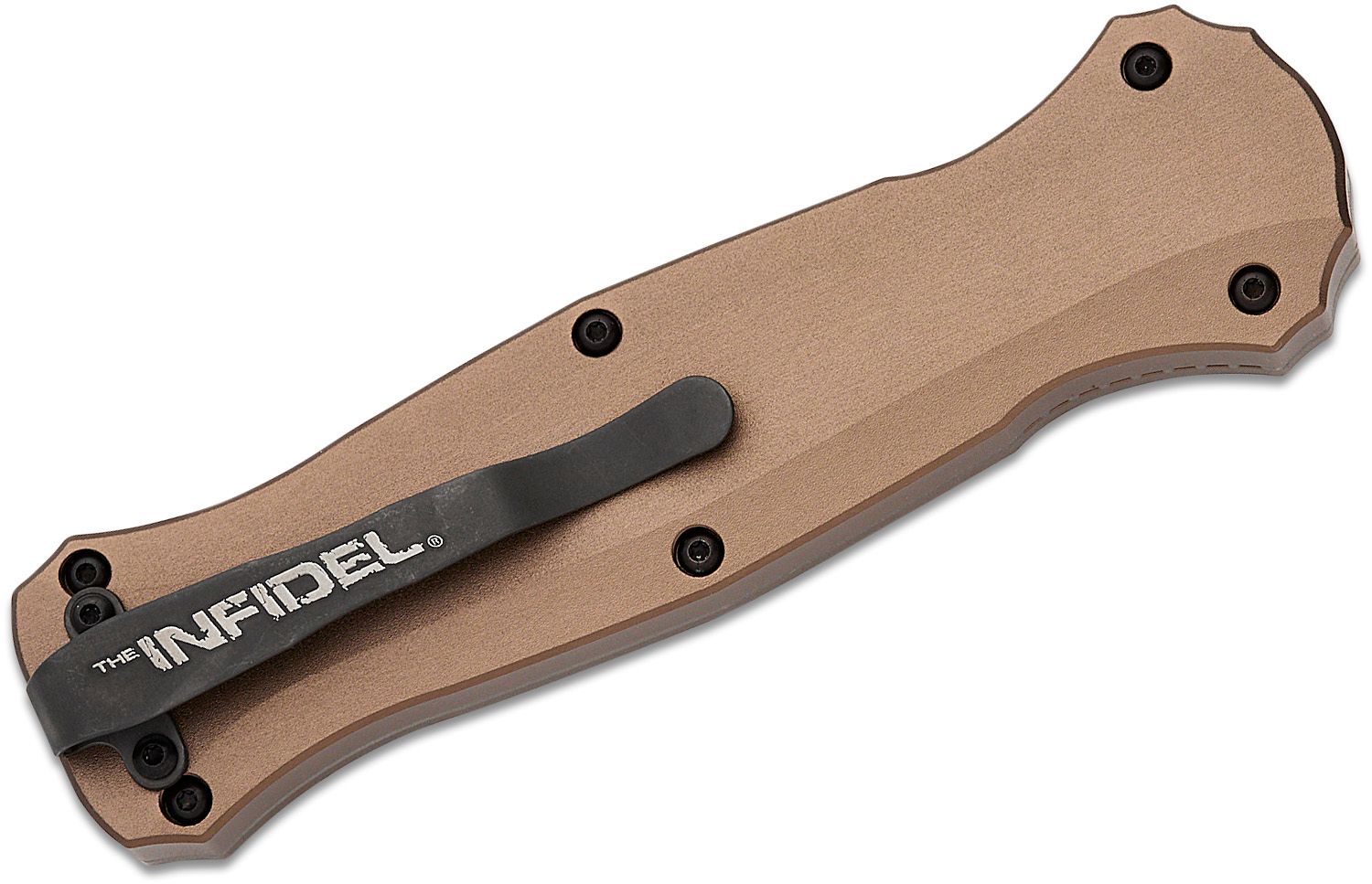 Benchmade 33002303 LE Infidel Auto OTF Knife 3.90″ Stonewashed Double