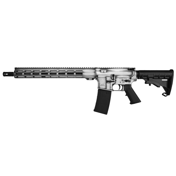 SCT “White Distressed” AR-15 5.56 Rifle - Shark Coast Tactical